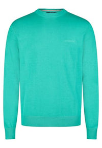Thumbnail for Daniel Hechter Herren Knit Crewneck Strickpullover, Green, im Sale