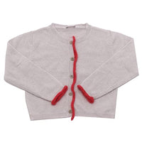 Thumbnail for Il Gufo 4145AL cardigan bimba girl kids wool blend sweater-2 YEAR im Sale