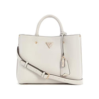 Thumbnail for GUESS Meridian Girlfriend Satchel Ivory im Sale