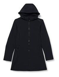 Thumbnail for CMP - Damen-Softshellparka mit abnehmbarer Kapuze, Schwarz, D44 im Sale