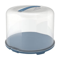 Thumbnail for Rotho Fresh cake dome, food-safe plastic (PP) BPA-free, blue/transparent, (35.5 x 34.5 x 26.0 cm) on sale