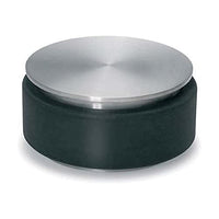 Thumbnail for blomus -STOP- Türstopper aus Edelstahl, 1 KG schwere Ausführung, gummiert für jeden Untergrund, Türpuffer, hochwertige Verarbeitung (H / B / T: 4,5 x 9 x 9 cm, Edelstahl, 68307), Silber im Sale