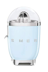 Thumbnail for SMEG, Electric Citrus Juicer CJF01PBEU, manual press, drip-proof spout and universal cone, non-slip base, integrated cable reel, 70 W, sky blue on sale