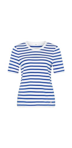 Brax Damen Style CIRA Interlock Light Striped T-Shirt, ROSA, 42 im Sale