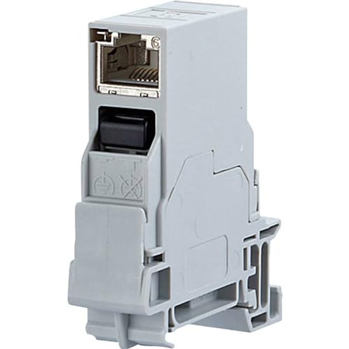 Metz Connect 1401206113KE Netzwerkdose Hutschiene CAT 6 Lichtgrau im Sale