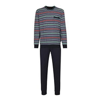 Thumbnail for Götzburg Herren Pyjama blau quergestreift 56 im Sale