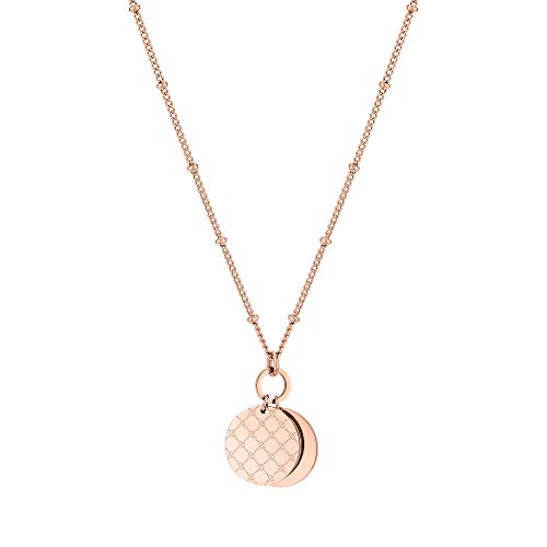 Tamaris women's necklace in rose gold made of stainless steel TJ-0048-N-45 on sale