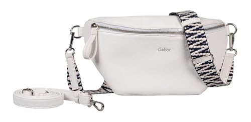 Gabor bags Silena Damen Gürteltasche Bauchtasche Klein Weiß im Sale