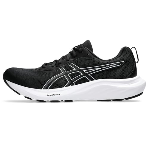 Asics Herren Gel-Contend 9 Sneaker, Black White, 42.5 EU im Sale