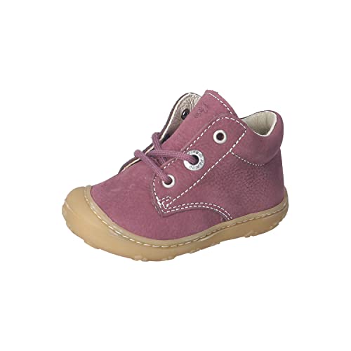 RICOSTA Girls' Cory Boots, Children's First Walking Shoes, Width: Medium, Loose Insole, Terracare, Lace-Up Boots, Booties, Leather, Plum (380), 23 EU on Sale