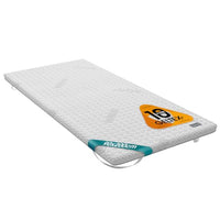 Thumbnail for Schlaraffia Roll 'n' Sleep GELTEX Topper: Breathable gel topper with gel foam core, pressure-relieving & climate-regulating, washable and allergy-friendly, certified quality, 90x200 cm on sale