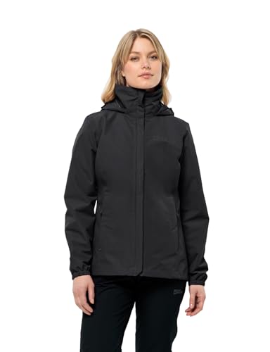 Jack Wolfskin Damen Stormy Point 2l Jkt W, Schwarz,  EU im Sale