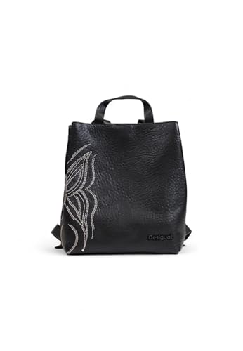 Desigual Women's Accessories PU Backpack Mini, Schwarz im Sale
