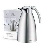 Thumbnail for alfi GUSTO TT 1.0l, stainless steel vacuum flask, loose-fitting lid, keeps hot for 12 hours, cold for 24 hours, durable thermos flask, ideal as a coffee pot, teapot, dishwasher-safe on sale