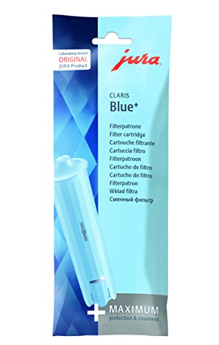 JURA original - CLARIS Blue+ Filterpatrone mit dem Plus an Hygiene - TÜV-zertifizierte Hygiene - 1er-Pack - 24228 im Sale