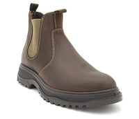 Thumbnail for Medima, Herrenstiefel aus Leder mit seitlichem Gummizug, Braun, braun, EU im Sale