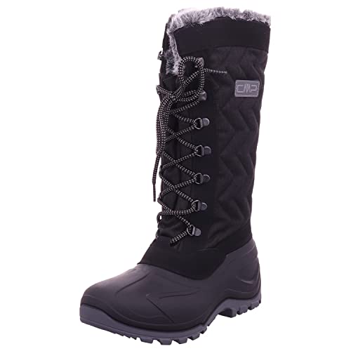 CMP Damen Nietos Wmn snestøvler Schneestiefel, Nero Mel, 39 EU im Sale