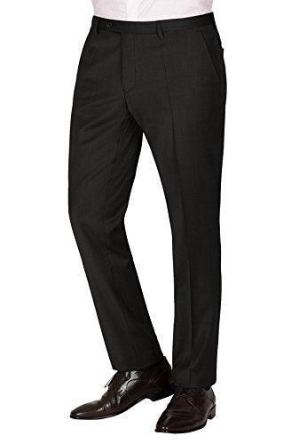 Club of Gents Mens Archiebald-20-023S0 Suit Regular Fit Trousers, Black (Black 90), 42 on sale