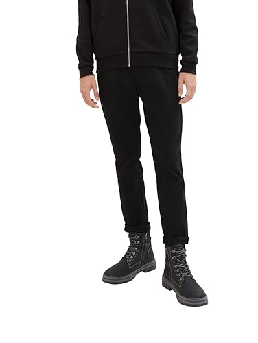 TOM TAILOR Denim Herren Slim Fit Chino Hose mit Gürtel im Sale