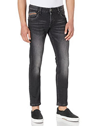 Thumbnail for Timezone Herren Slim Edwardtz Jeans, Black Scrub Wash, 40W / 32L EU im Sale