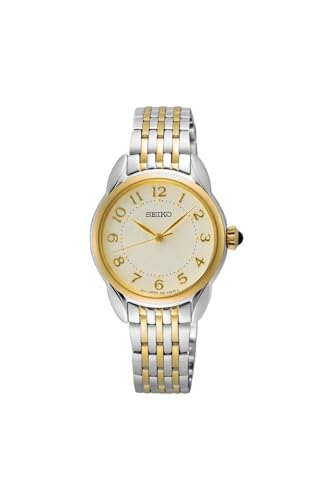 SEIKO Women's Analog Quartz Watch with Stainless Steel Bracelet SUR562P1 on Sale