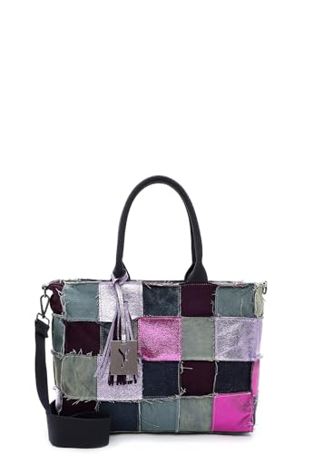 SURI FREY Shopper SFY Ashley 14350 Damen Handtaschen Material Mix green-kombi 939 im Sale