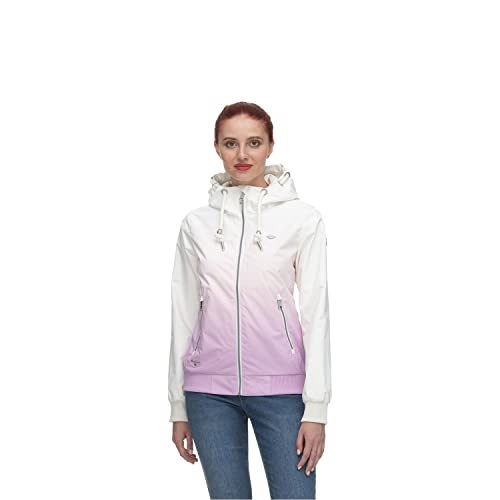 Ragwear NUGGIE GRADE Damen Frauen Übergangsjacke,Jacke mit Kapuze,Sommerjacke,leichte Jacke,Violett, im Sale