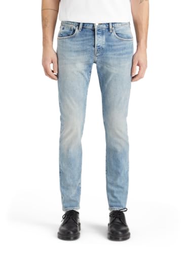 Scotch & Soda Men's CORE Ralston in Organic Cotton Jeans, Aqua Blue, 30-30 im Sale