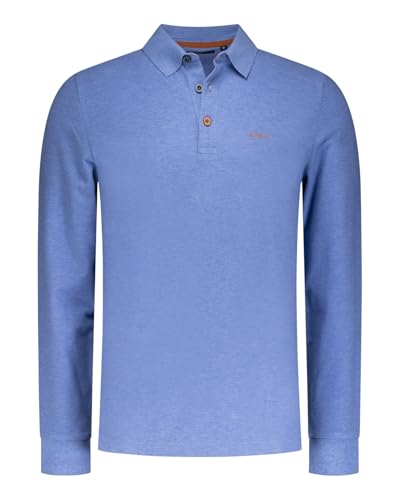 New Zealand Auckland NZA Men's Long Sleeve Polo Shirt on Sale