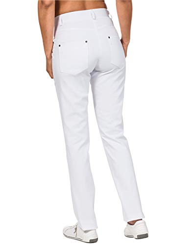 CLINIC DRESS Hose 5-Pocket-Hose für Damen weiß 52 im Sale