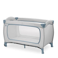 Thumbnail for hauck Kinderreisebett Sleep N Play Go Plus mit Transporttasche und Großen Schlupf zum Spielen, Klein Zusammenklappbar, Baby Reisebett Kleinkind ab Geburt bis 15 kg (Dusty Mint) im Sale