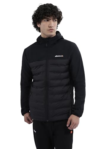 ellesse Men's Cassiano Zip Jacket, Black, on Sale