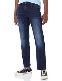 Thumbnail for Timezone Herren Regular GerritTZ, Brushed Neon Blue Wash, 38W / 30L EU im Sale