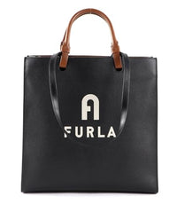 Thumbnail for Furla Varsity NS Tote Nero + Perla e im Sale