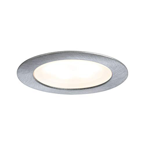 Paulmann 93586 LED Möbeleinbauleuchten Micro Line Mini rund incl. 5x0,4 Watt Schrankleuchte Eisen gebürstet Schranklicht Metall Küchenlampe 2700 K im Sale
