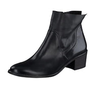 Thumbnail for Paul Green Damen Stiefelette, Frauen Ankle Boots,uebergangsstiefel,knöchelhoch,reißverschluss,Stiefel,Bootee,Booties,Schwarz (SCHWARZ),40.5 im Sale