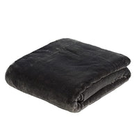 Thumbnail for Gözze - Premium Cashmere-Feeling Wohn- und Kuscheldecke, 500 g/m², 180 x 220 cm - Anthrazit im Sale