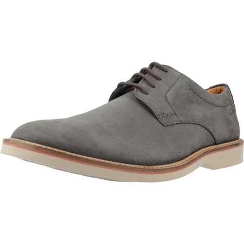 Clarks Herren Atticus Ltlace Oxford, Grau Nubuk, 42.5 EU im Sale