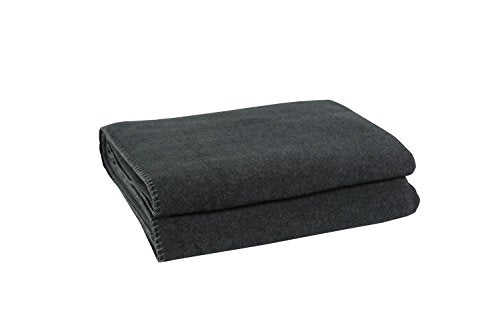 Zoeppritz Soft-Fleecedecke, anthracite 960, 160 x 200 cm im Sale
