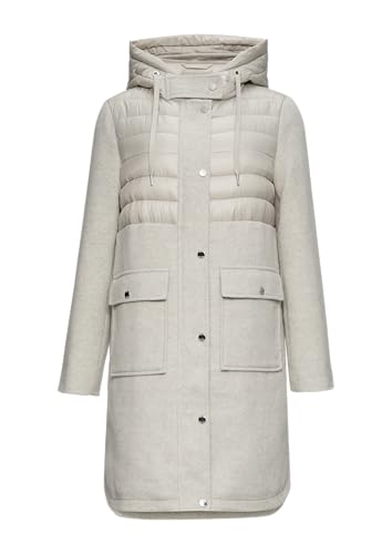 s.Oliver Parka im Fabricmix Creme 38 im Sale