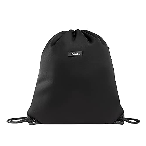 SMILODOX Unisex Turnbeutel Quin - Ideal für Fitness Sport Gym & Reisen - Turnbeutel oder Reisebeutel, Color:Schwarz im Sale