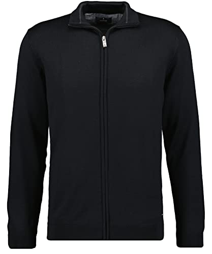 RAGMAN Herren Merino Strickjacke M, Schwarz-009 im Sale