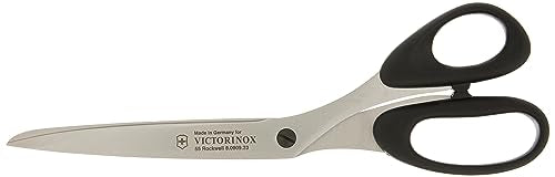 Victorinox Professional Household and Professional Scissors, Extra Sharp Blade, 23 cm, Robust Plastic Handle, Stainless Steel, Black on Sale