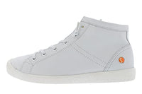 Thumbnail for Softinos Damen Sneakers Isleen 2, Frauen,High-Top Sneaker,lose Einlage,schnürschuhe,schnürer,schnürstiefeletten,mid,Cut,Weiß (White),35 EU / 3 UK im Sale