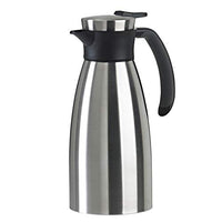 Thumbnail for Emsa Soft Grip Isolierkanne, 1,5 Liter, Edelstahl, 12 Stunden heiß + 24 Stunden kalt, Auslaufsicher, Rutschfester Griff, Farbe Schwarz, 514499 im Sale