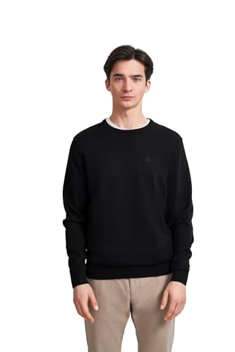 bugatti men's round neck sweater on sale