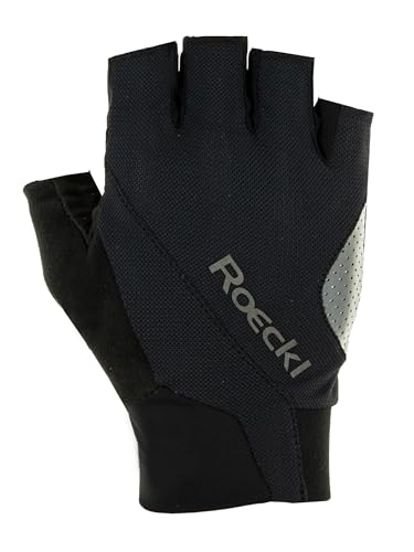 Roeckl Sports Fahrradhandschuh Ivory, High Performance Unisex Fingerhandschuh, Schwarz 7 im Sale