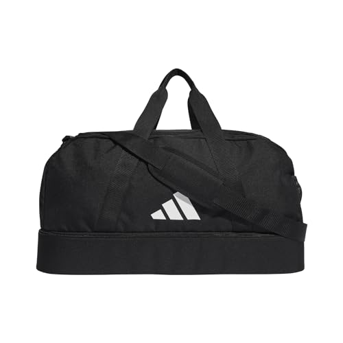 adidas Unisex Tiro League Duffel Bag, Black/White, im Sale