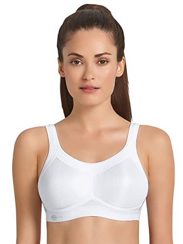 Anita Active Damen Bügelloser BH 5529, Weiß (White) , 75D im Sale