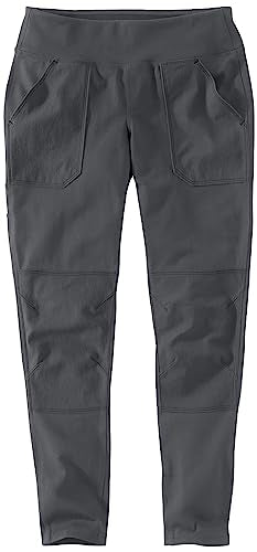 Carhartt Damen Force Lightweight (Regular and Plus Size) Leggings, Oyster Gray, im Sale